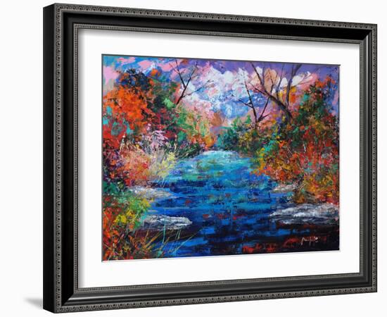 Pond-Joseph Marshal Foster-Framed Art Print