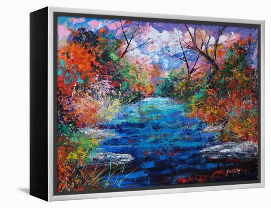 Pond-Joseph Marshal Foster-Framed Stretched Canvas