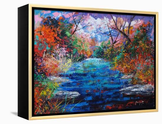 Pond-Joseph Marshal Foster-Framed Stretched Canvas