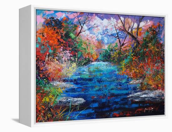 Pond-Joseph Marshal Foster-Framed Stretched Canvas