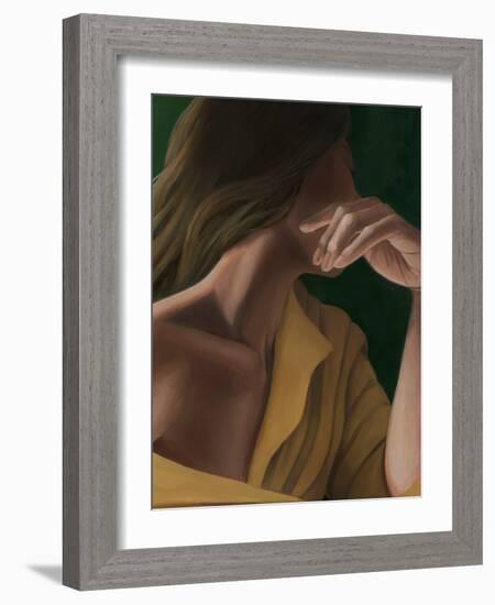 Pondering II-Grace Popp-Framed Art Print