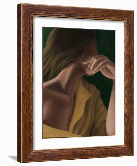 Pondering II-Grace Popp-Framed Art Print