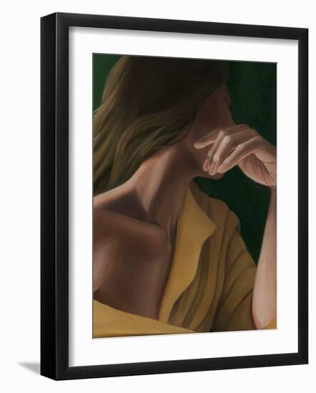 Pondering II-Grace Popp-Framed Art Print