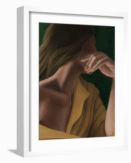 Pondering II-Grace Popp-Framed Art Print