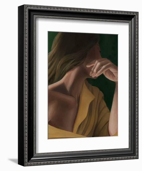 Pondering II-Grace Popp-Framed Premium Giclee Print