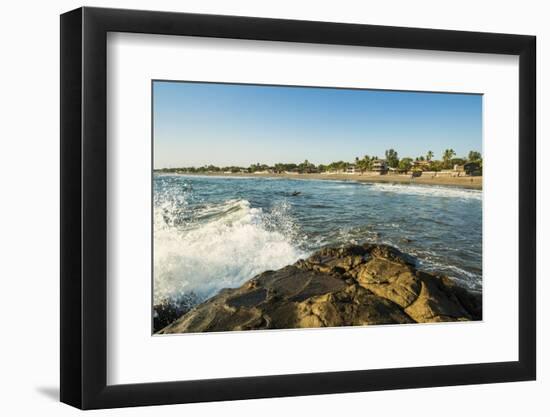 Poneloya Beach, a Popular Little Pacific Coast Surf Resort, West of the Northern City of Leon-Rob Francis-Framed Photographic Print