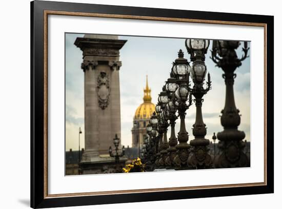 Pont Alexandre II-Erin Berzel-Framed Photographic Print