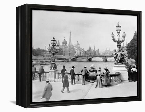 Pont Alexandre III - Exposition Universelle de Paris En 1900-French Photographer-Framed Premier Image Canvas