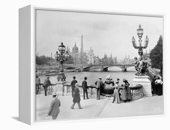 Pont Alexandre III - Exposition Universelle de Paris En 1900-French Photographer-Framed Premier Image Canvas