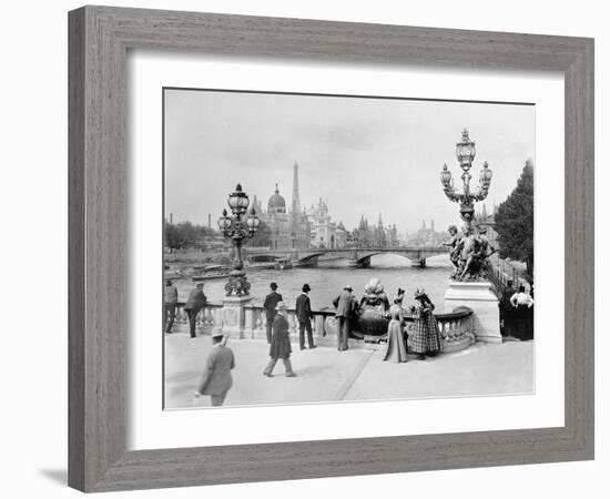 Pont Alexandre III - Exposition Universelle de Paris En 1900-French Photographer-Framed Photographic Print