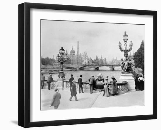 Pont Alexandre III - Exposition Universelle de Paris En 1900-French Photographer-Framed Photographic Print