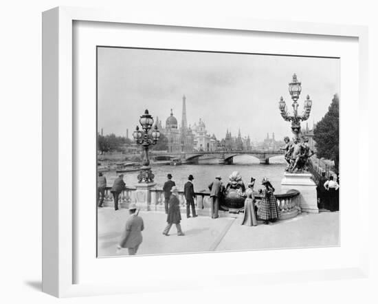 Pont Alexandre III - Exposition Universelle de Paris En 1900-French Photographer-Framed Photographic Print