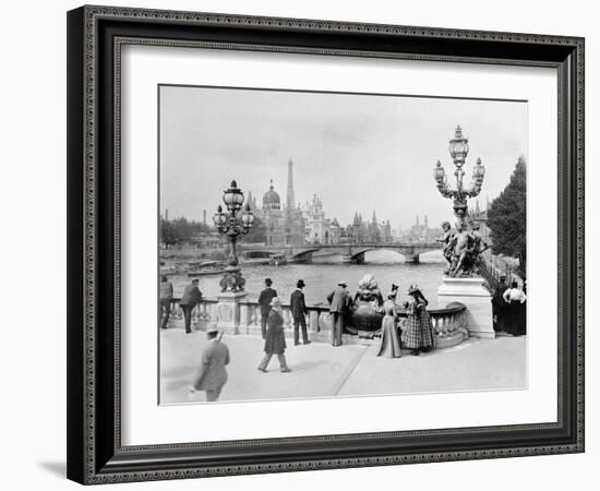 Pont Alexandre III - Exposition Universelle de Paris En 1900-French Photographer-Framed Photographic Print