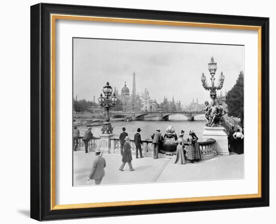 Pont Alexandre III - Exposition Universelle de Paris En 1900-French Photographer-Framed Photographic Print