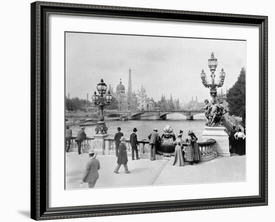 Pont Alexandre III - Exposition Universelle de Paris En 1900-French Photographer-Framed Photographic Print