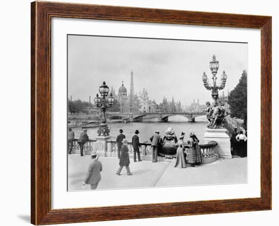 Pont Alexandre III - Exposition Universelle de Paris En 1900-French Photographer-Framed Photographic Print