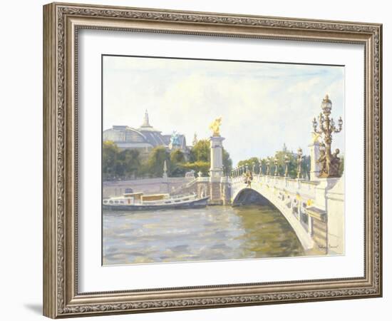 Pont Alexandre III, Paris-Julian Barrow-Framed Giclee Print