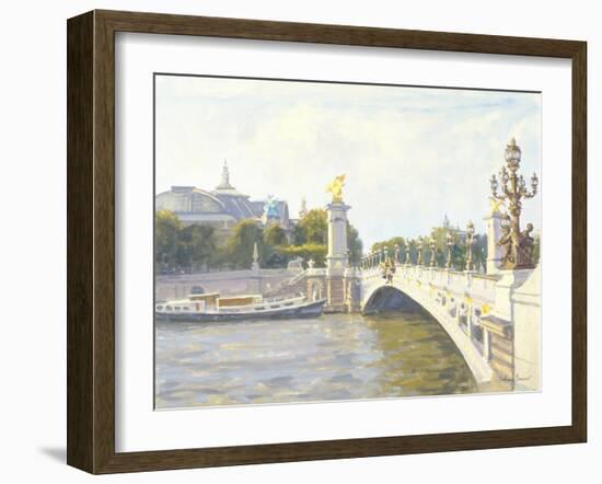 Pont Alexandre III, Paris-Julian Barrow-Framed Giclee Print