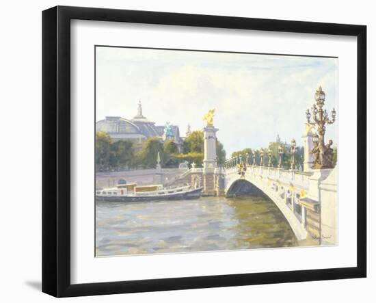 Pont Alexandre III, Paris-Julian Barrow-Framed Giclee Print