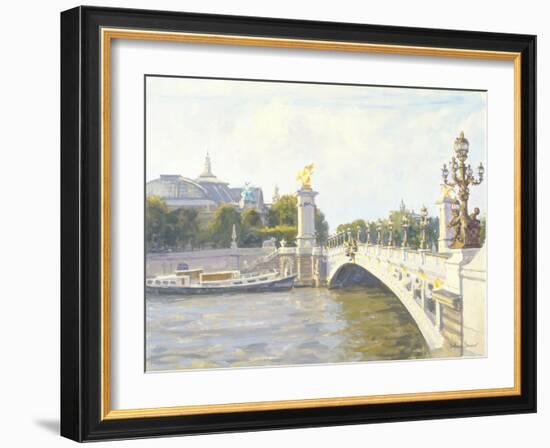 Pont Alexandre III, Paris-Julian Barrow-Framed Giclee Print
