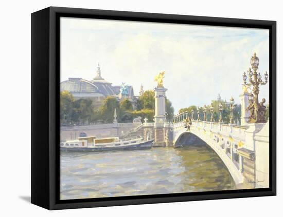 Pont Alexandre III, Paris-Julian Barrow-Framed Premier Image Canvas