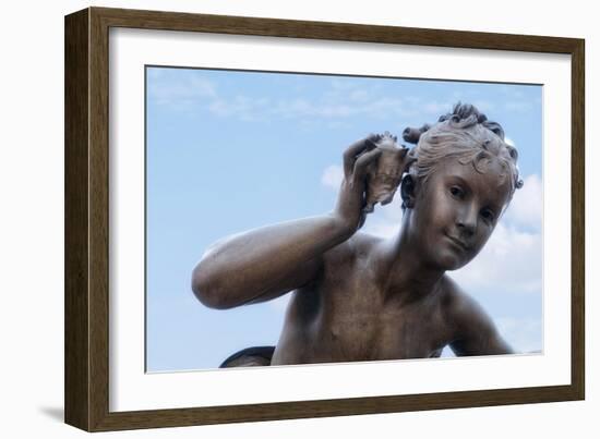 Pont Alexandre III Statue I-Cora Niele-Framed Giclee Print