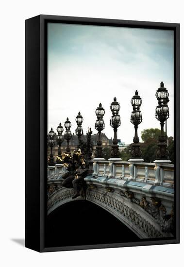 Pont Alexandre III-Erin Berzel-Framed Premier Image Canvas