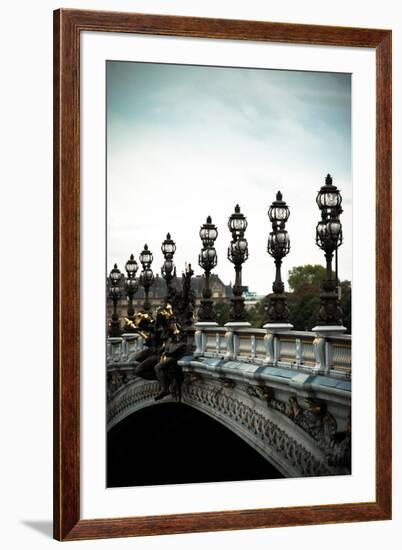 Pont Alexandre III-Erin Berzel-Framed Photographic Print