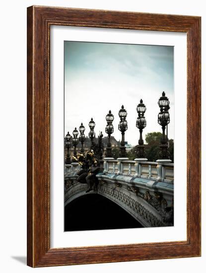 Pont Alexandre III-Erin Berzel-Framed Photographic Print