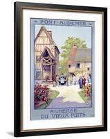 Pont-Audemar-Alo (Charles-Jean Hallo)-Framed Giclee Print