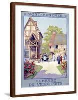 Pont-Audemar-Alo (Charles-Jean Hallo)-Framed Giclee Print