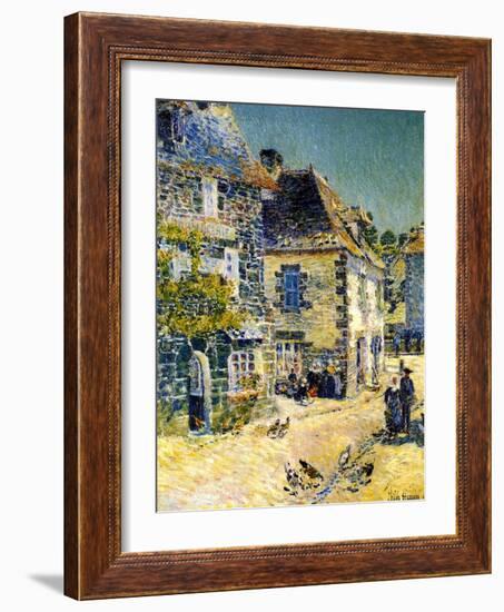 Pont Aven, Brittany, 1897-Childe Hassam-Framed Giclee Print