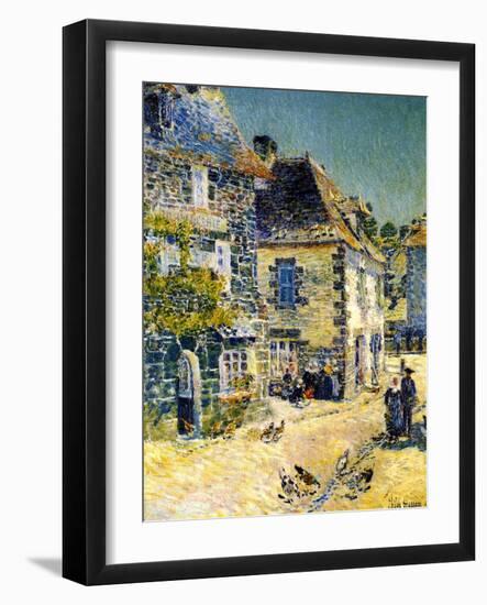 Pont Aven, Brittany, 1897-Childe Hassam-Framed Giclee Print