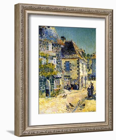 Pont Aven, Brittany, 1897-Childe Hassam-Framed Giclee Print