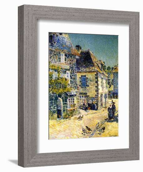 Pont Aven, Brittany, 1897-Childe Hassam-Framed Giclee Print