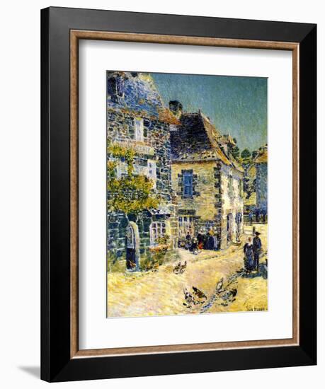 Pont Aven, Brittany, 1897-Childe Hassam-Framed Giclee Print