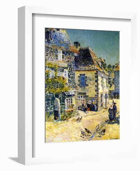 Pont Aven, Brittany, 1897-Childe Hassam-Framed Giclee Print