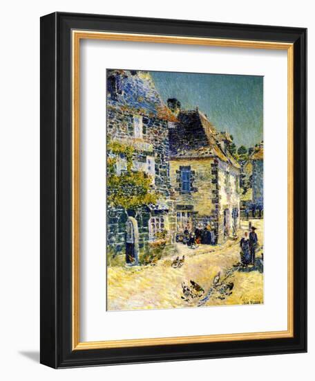 Pont Aven, Brittany, 1897-Childe Hassam-Framed Giclee Print