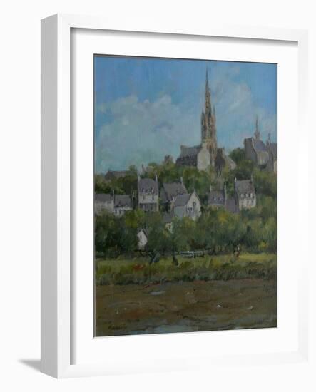 Pont Croix, Brittany, 2007-Pat Maclaurin-Framed Giclee Print
