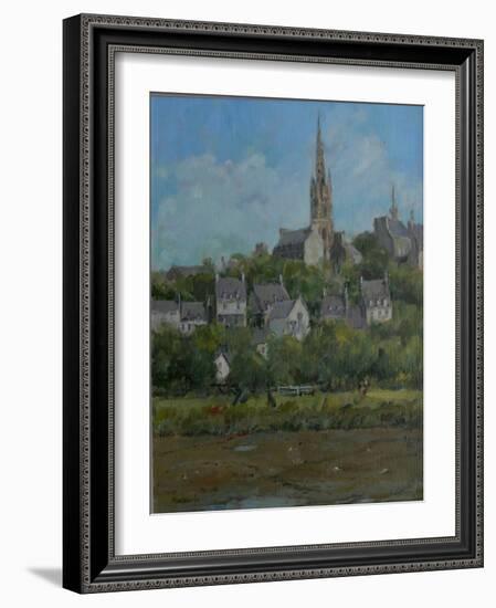 Pont Croix, Brittany, 2007-Pat Maclaurin-Framed Giclee Print