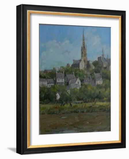 Pont Croix, Brittany, 2007-Pat Maclaurin-Framed Giclee Print