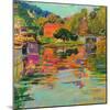 Pont d'Ouche, Burgundy-Peter Graham-Mounted Giclee Print
