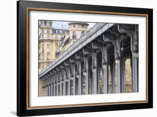 Pont de Bir Hakeim-Cora Niele-Framed Giclee Print