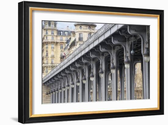 Pont de Bir Hakeim-Cora Niele-Framed Giclee Print