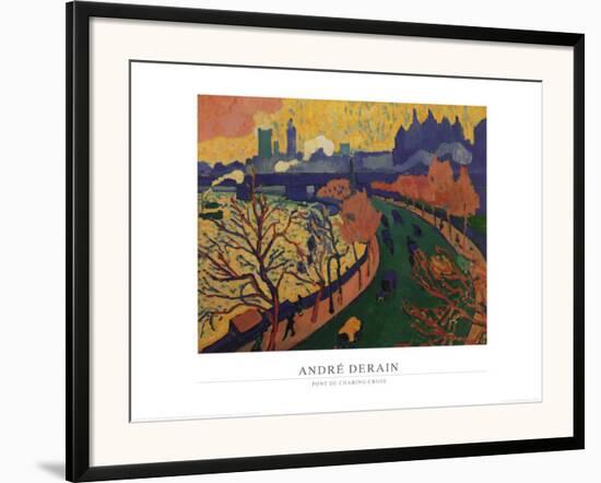 Pont De Charing Cross Framed Art Print By Andre Derain Art Com