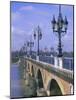 Pont De Pierre, Bordeaux, Gironde, France, Europe-Firecrest Pictures-Mounted Photographic Print