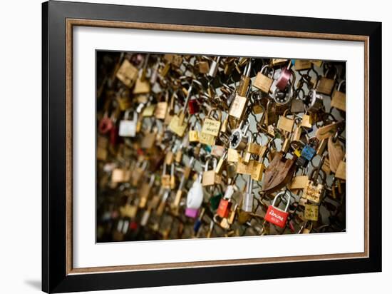 Pont des Arts II-Erin Berzel-Framed Photographic Print