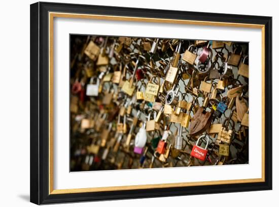 Pont des Arts II-Erin Berzel-Framed Photographic Print