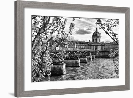 Pont des Arts - Institut de France - Paris - France-Philippe Hugonnard-Framed Photographic Print