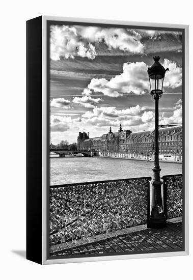 Pont des Arts View - Paris-Philippe Hugonnard-Framed Premier Image Canvas